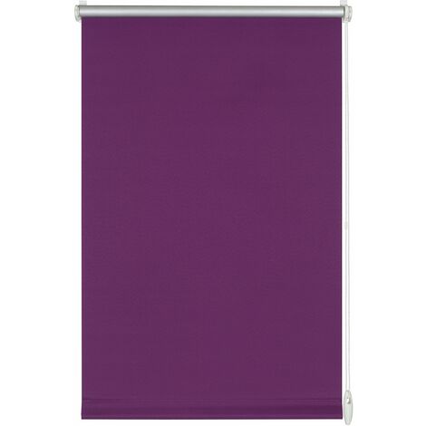 GARDINIA EASYFIX Tenda a rullo termica, Fissaggio a incastro o con adesivo, Altamente riflettente, Risparmio energetico, Opaco, Incl. materiale di montaggio, Lilla, 120 x 150 cm (LxH)