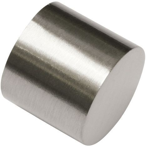 Gardinia Endkappe zu Stilprogramm Chicago, Ø 20 mm edelstahloptik Gardinenstangen & Zubehör