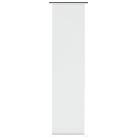 Gardinia Flächenvorhang Entry weiß 60 x 245 cm