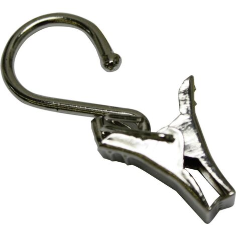 Gardinia Seilklammern nickel, 20-er Pack Seilspannsysteme