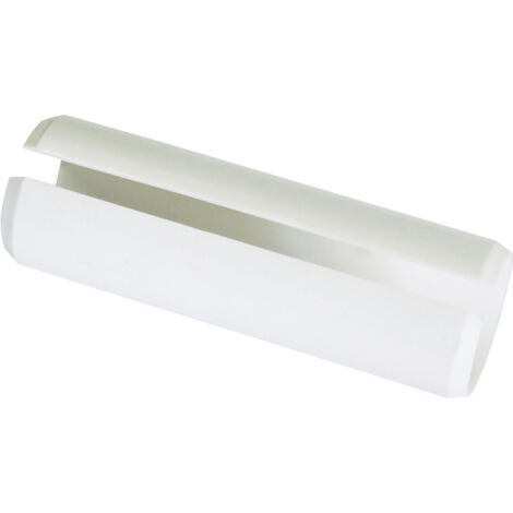 Gardinia Stangenverbinder Bifo weiß, Ø 28 mm, 8,3 cm Vitragestangen