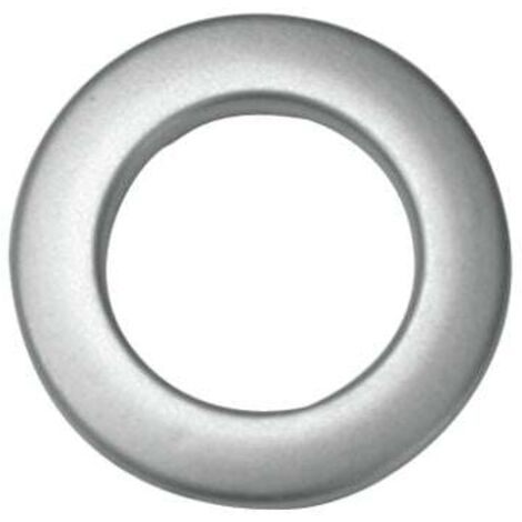 Gardinia Stoffösen klein Kunststoff, silber-matt Dekoartikel