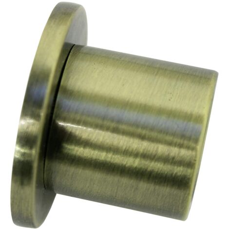 Gardinia Supporto da Parete per Ø 16 mm antimonio Confezione da 2 pz, Ottone, unità