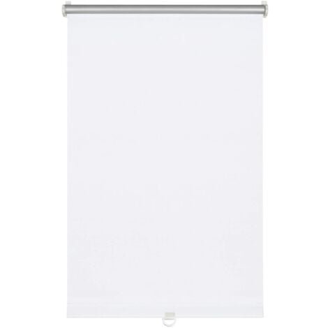 Gardinia Tenda a rullo termica senza catenella, Fissaggio a incastro, Altamente riflettente, Risparmio energetico, Opaco, Incl. materiale di montaggio, Bianco, 60 x 150 cm (LxH)