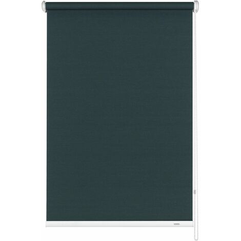GARDINIA Tenda oscurante a rullo con catenella laterale, Installazione a parete, soffitto o nicchia, Opaca, Kit di montaggio incluso, Grigio, 62 x 180 cm (LxA)