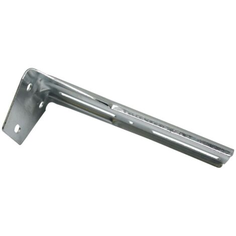 Gardinia Winkelträger Atlanta silber, 11 cm Flächenvorhänge
