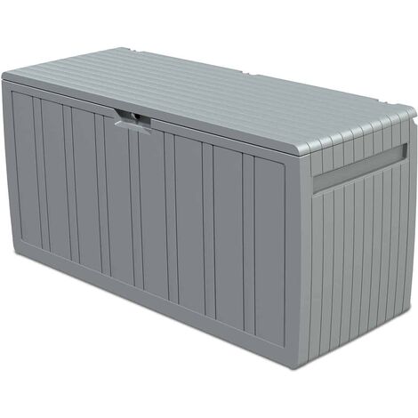 Gardiun – Coffre de jardin en résine 270L – Dimensions 117x45,5x57,5 cm – Montage rapide sans outils – Système de verrouillage intégré - CM 270 L