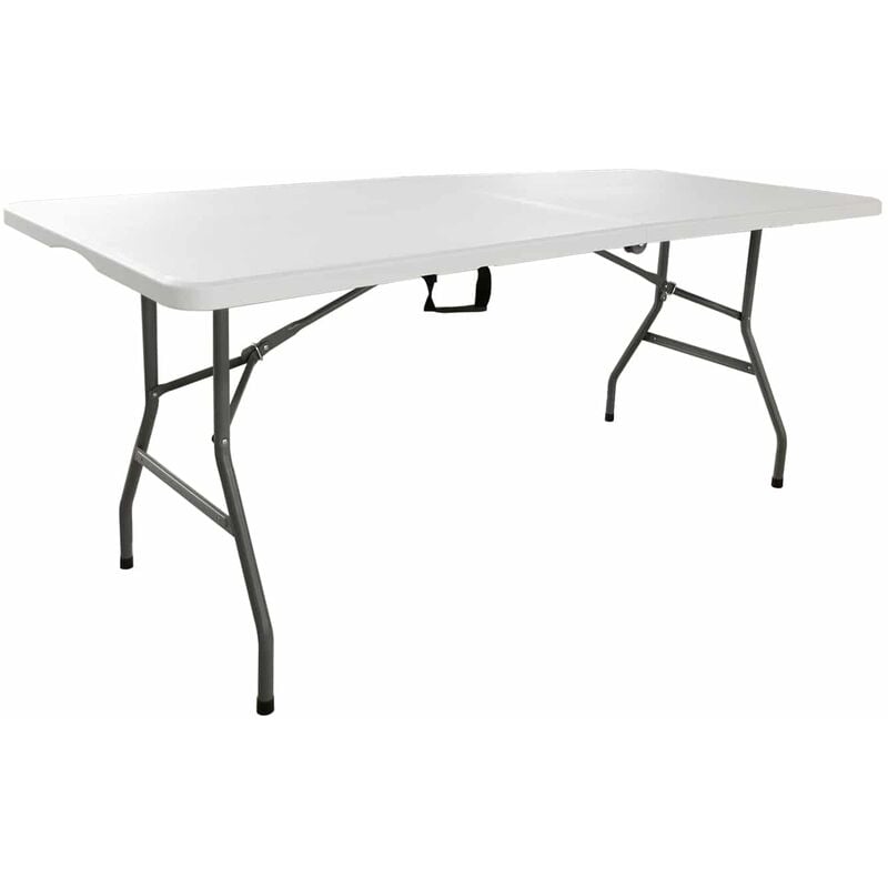 Gardiun - Table Pliable de Jardin Portable Résine New Koln 180x74x74 cm