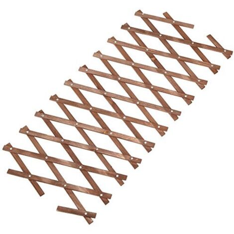 Gardman Traliccio da giardino rivettato, marrone chiaro, 1,8 x 0,3 m, 07250