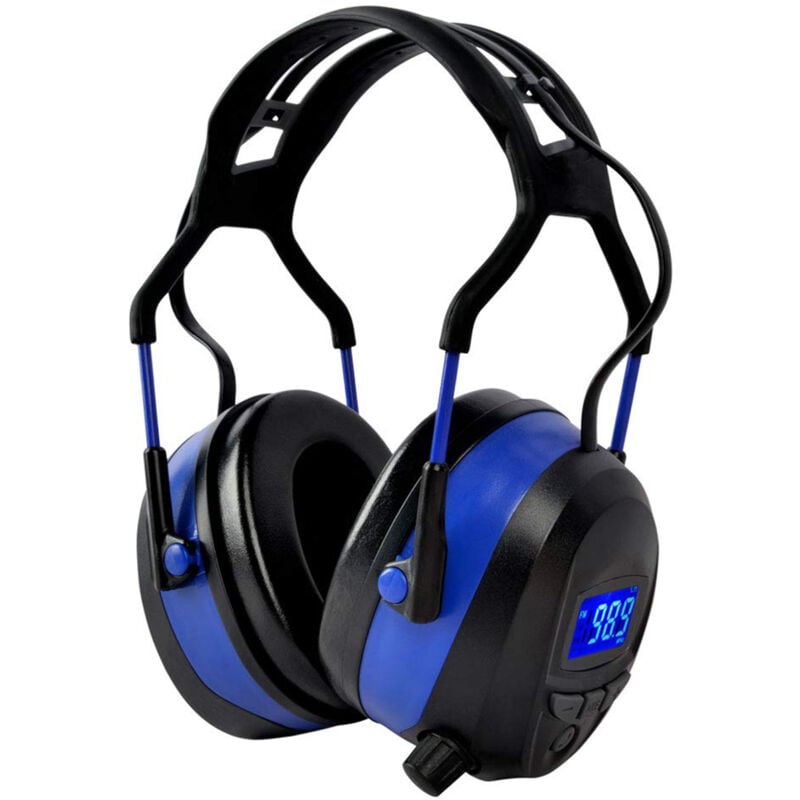 Gardtech - Casque anti-bruit avec radio/Bluetooth/MP3 Casque anti-bruit avec nrr 29 dB Casque anti-bruit pour homme et femme Casque de protection