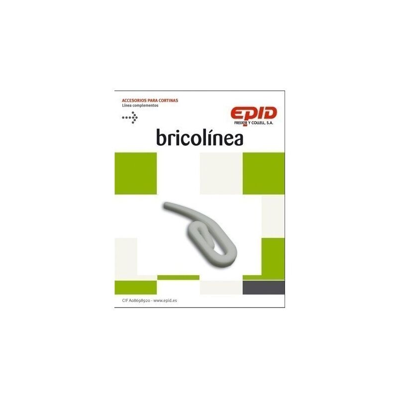 

Garfio Cortina Simple Blanco 36 Pz - Epid