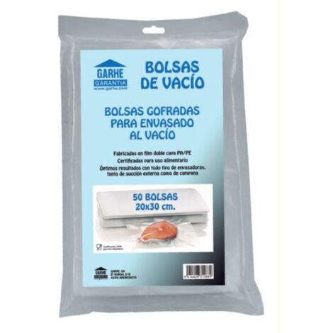 GARHE BLISTER 50 BOLSAS MALLA 20x30 cm (31088)