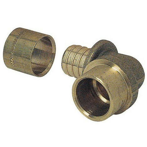 GARIS NOTRE SELECTION coude à souder laiton PER Ø16 pour tubes cuivre Ø14 (2316 16 14)