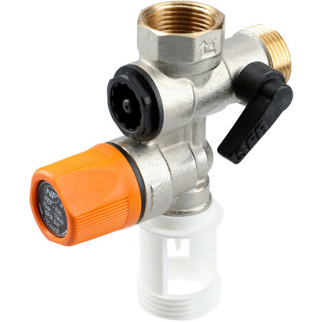 Garis S01-GSEC-20 Groupe de sécurité pour chauffe-eau inox