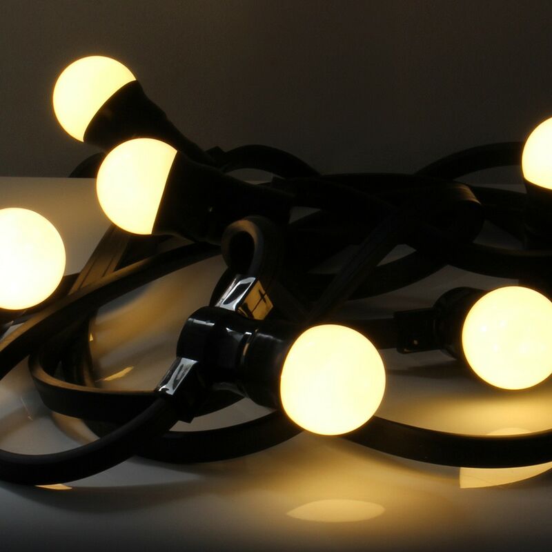 

Garland B22 blanco cálido led 10 metros