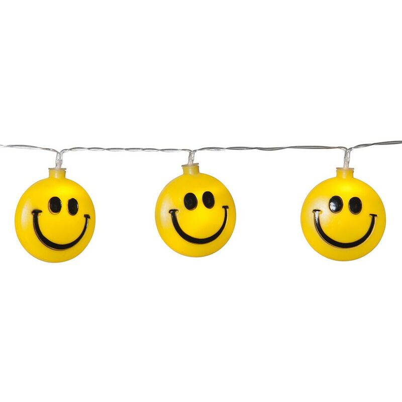 

Garland de 8 Smiley Happy en las baterías