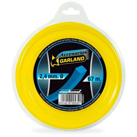 GARLAND Dispenser Filo per Decespugliatore 67m 2.4mm Quadrato (71023C6724)