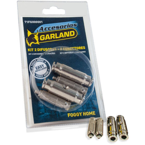 Garland kit accessori Foggy Home trasparente inox
