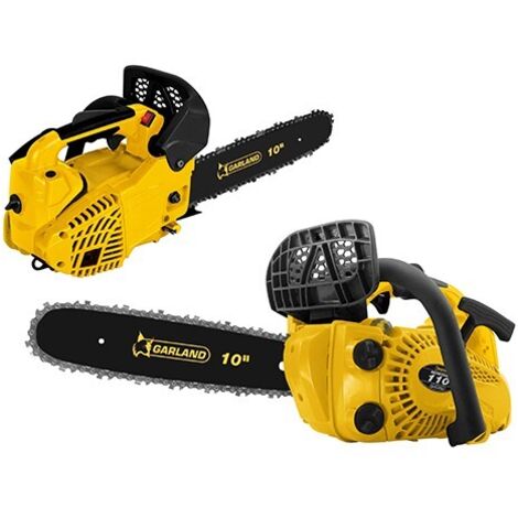 "GARLAND MONTANA 110-V21 - Motosega a benzina - Cilindrata 25,4 cc, potenza 0,75 kW, spada 10"" 25 cm"
