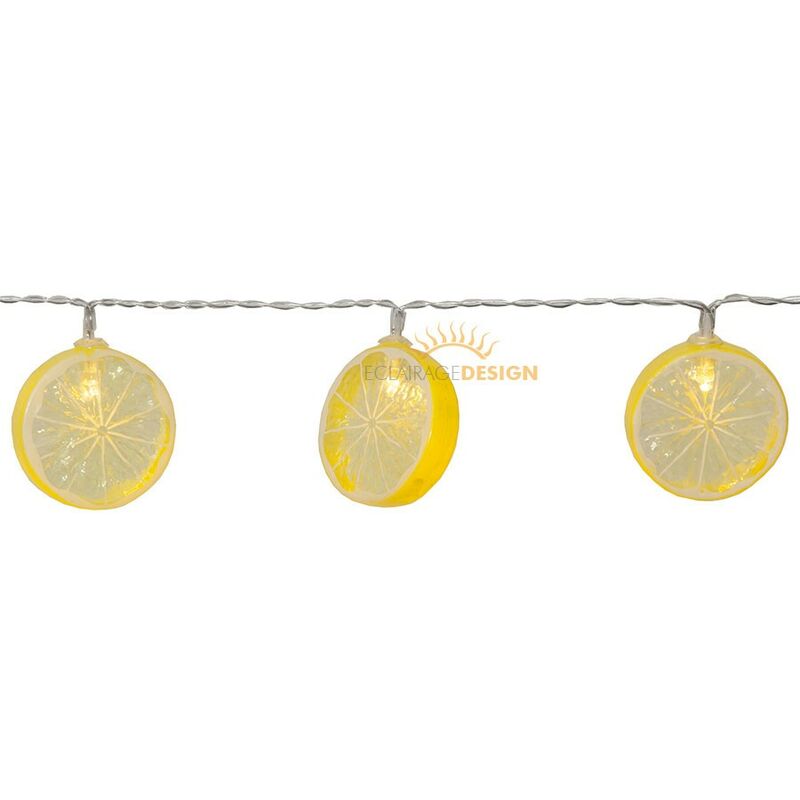 

Garland rodaja de limón en pilas