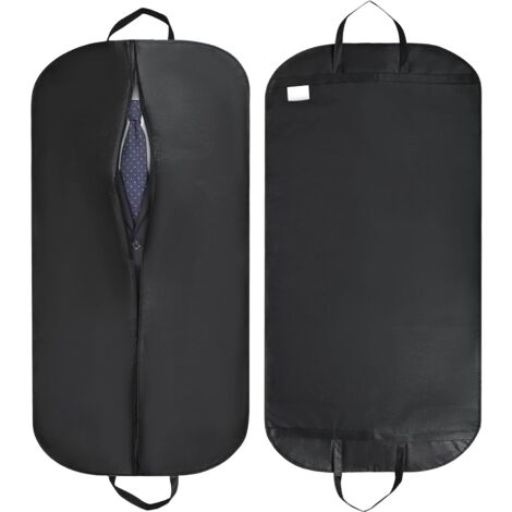Garment Covers, 2 Pieces 60 x 100 CM Suit Cover, Foldable Travel Dust Cover, Protective Cover
