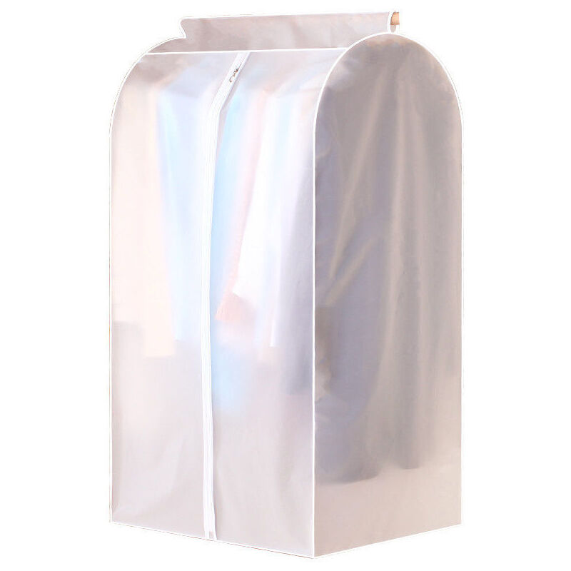 Ikodm - Garment Covers Protective Clothing Cover Clothes Storage Bag for Dustproof Waterproof Long Term Storage for Shirt Jacket Suit Coats