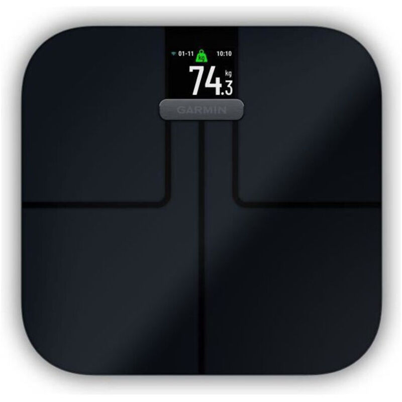 Index S2 Rectangle Noir Pèse-personne électronique - Garmin