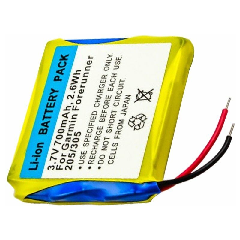 Akku für Garmin Forerunner 305 205 Accu Batterie Ersatzakku