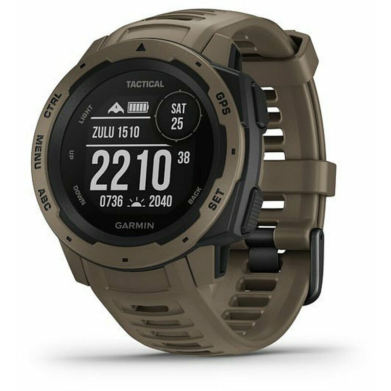 

Smartwatch Instinct Tactical Edition Bluetooth 10 atm Marrón - Garmin