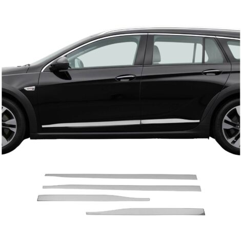 Garniture Baguette de Porte latérale Compatible avec Opel Insignia B 2017-2023 INOX 4Pcs