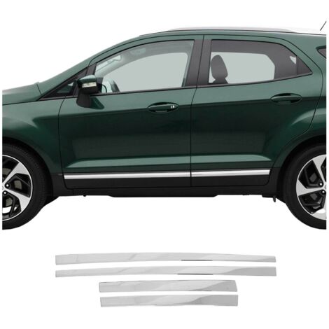 Garniture Baguette de porte latérale pour Ford Ecosport 2012-2021 inox 4Pcs
