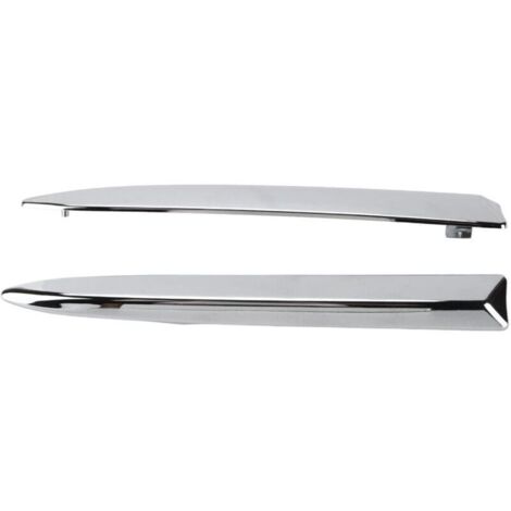 Garniture chromée de moulage supérieur de pare-chocs avant de voiture, remplacement 735455041 pour FIAT 500 2007 – 2015