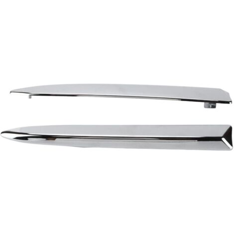 Garniture chromée de moulage supérieur de pare-chocs avant de voiture, remplacement 735455041 pour FIAT 500 2007 – 2015