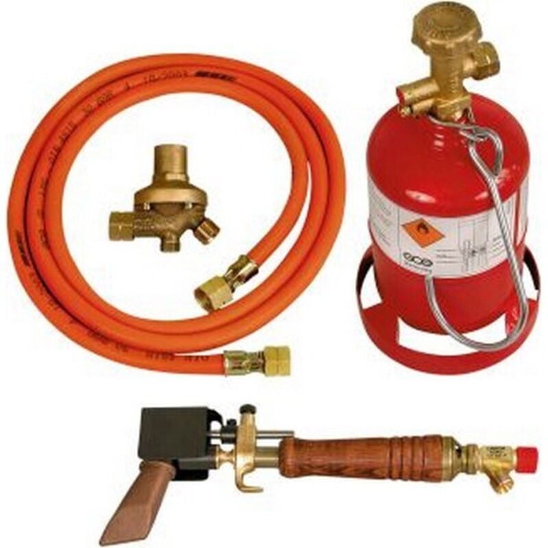 GCE - Garniture de brasage tendre portable Classic, Modèle : 7 pièces