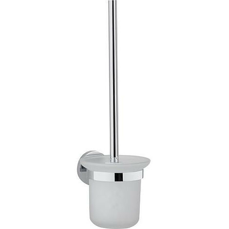 Garniture de brosse WC RUMBA vec support mural Laiton chromé