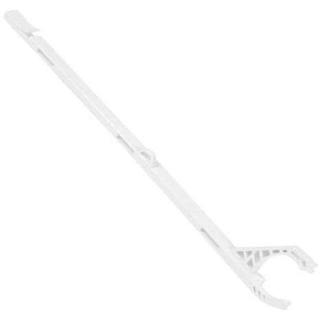 Garniture de clayette gauche pour Réfrigérateur avec verrou d'abattant AEG 2231123031