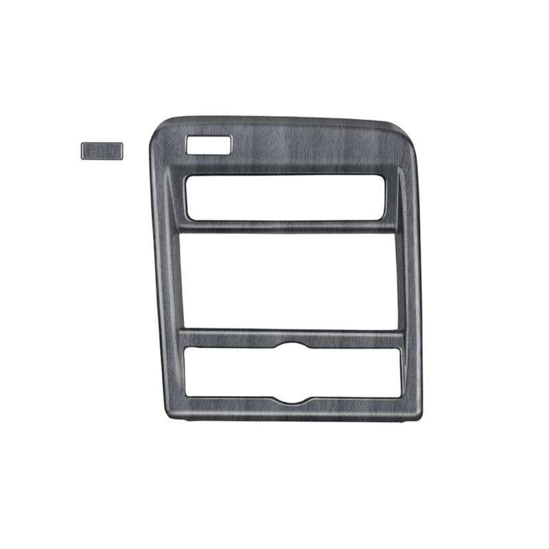 Image of Auto Center Console Gear Panel Cover Trim für Hyundai kona 2024+ Auto Innen Zubehör Holzmaserung