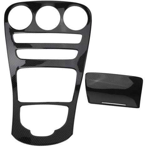 Garniture de couverture de décoration de panneau de Console centrale pour Benz classe C W205/GLC classe W253 15-18