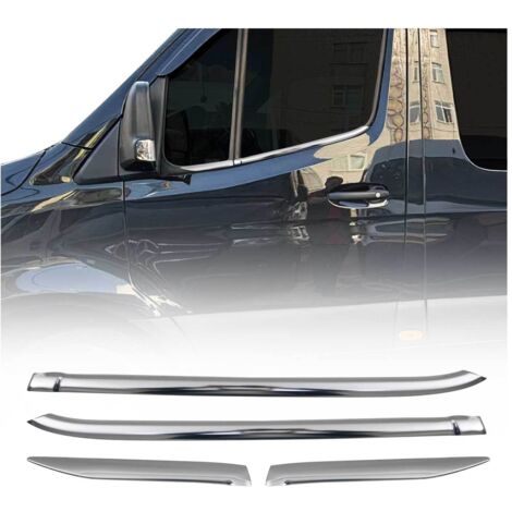 Garniture de Fenêtre pour Mercedes Sprinter 907 910 2018-2026 Acier Inox 4Pcs