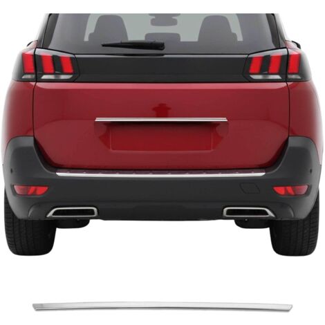 Garniture de Hayon Coffre pour Peugeot 5008 2017-2024 acier inox