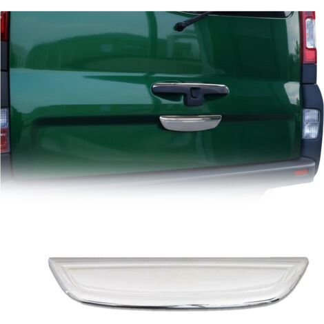 Garniture de Hayon Coffre pour Renault Trafic II 2001-2014 Acier INOX