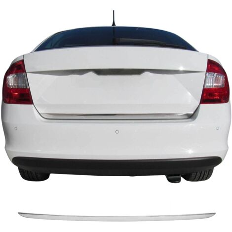 Garniture de Hayon Coffre pour Skoda Rapid Berline 2012-2019 acier inox