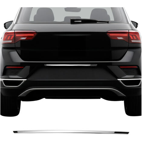 Garniture de Hayon Coffre pour VW T-Roc 2017-2021 acier inox