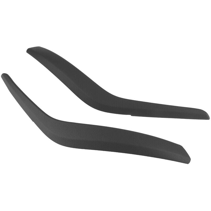 Garniture de poignée de panneau de porte intérieure noire 51412991775 pour X1 E84 20102016