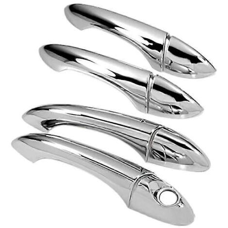 Garniture de poignée de porte chromée triple pour voiture, compatible avec X5 E53 2000-2006