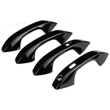 Garniture de poignée de porte extérieure pour Golf 8 MK8 (2020-2021) - Noir brillant