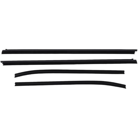 Garniture de porte coupe-vent 8-98052197-2, 4 pièces, Anti-poussière, résistant au vent, Anti-fuite pour D-MAX RT 2012 à 2019