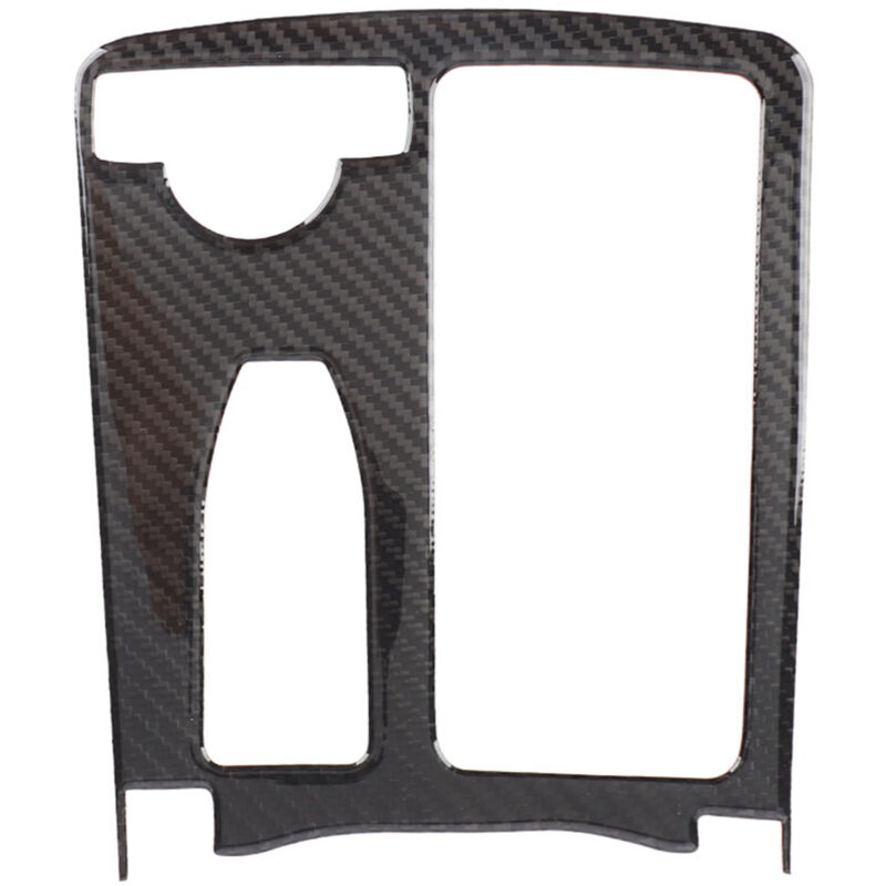 Treetalk - Garniture de porte-gobelet d'eau de console centrale en fibre de carbone pour W204 2005-2012