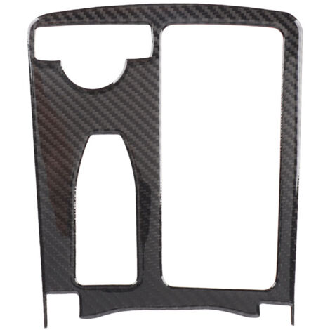 Garniture de porte-gobelet d'eau de console centrale en fibre de carbone pour W204 2005-2012