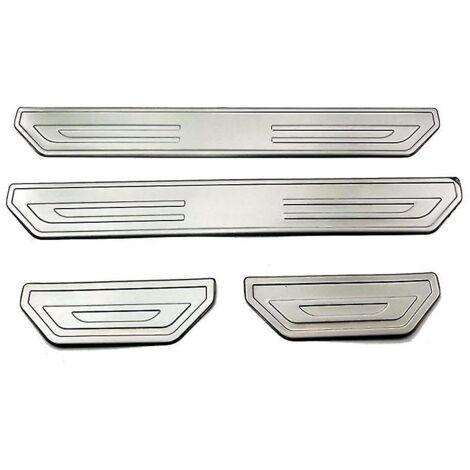 Garniture de seuil de porte avant et arrière extérieur en acier inoxydable pour Zrv Zr-v -v 2022+ S--